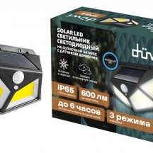 Архитектурный настенный светодиодный светильник Duwi Solar LED на солнеч. бат. с датчиком движ. 25015 9