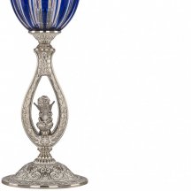 Лампа с абажуром Bohemia Ivele Crystal Florence 71400L/15 NW P1 Clear-Blue/H-1H FA2S