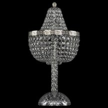 Классическая настольная лампа Bohemia Ivele Crystal 1928 19281L4/H/25IV Ni