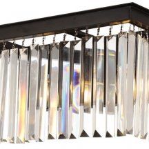 Бра DeLight Collection 1920s Odeon KR0387W-2A black/clear