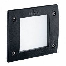 Уличный светодиодный светильник Ideal Lux Leti PT1 Square Nero