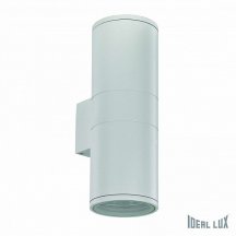 Уличный настенный светильник Ideal Lux Gun AP2 Big Bianco