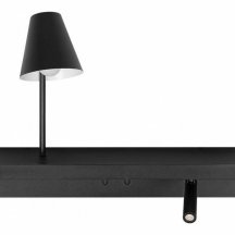 Настенный светильник Shelf 10216/2W Black