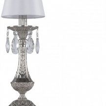 Лампа с абажуром Bohemia Ivele Crystal Florence 71100L/1 Ni ST5