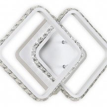 Накладной светильник Ambrella light Ice 5 FA275 SWH белый песок LED 3000K+6400K 26W 340*200*70