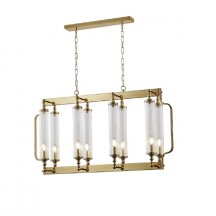 Элитная люстра Crystal Lux  TOMAS SP8 L1000 BRASS