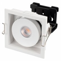 Накладной точечный светильник Arlight CL-SIMPLE-S80x80-9W Warm3000 (WH. 45 deg) 026874