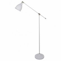 Торшер итальянский Arte Lamp Braccio A2054PN-1WH