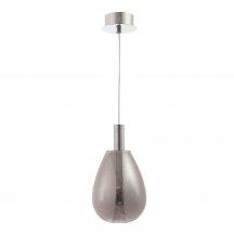 Подвесной светодиодный светильник Crystal Lux Gaudi SP4W Led Smoke