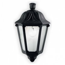 Уличный настенный светильник Ideal Lux Anna AP1 Small Nero