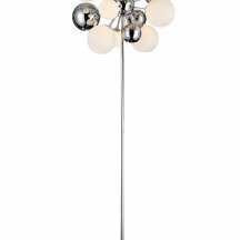 Торшер в стиле модерн Lumina Deco  LDF 8565-10/16 CHR+GY