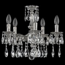 Подвесная люстра в спальню Bohemia Ivele Crystal  72101/5/125 A Ni