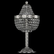 Классическая настольная лампа Bohemia Ivele Crystal 1928 19281L6/H/20IV Ni