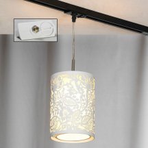 Трековый светильник однофазный Lussole Track Lights LSF-2306-01-TAW из Италии