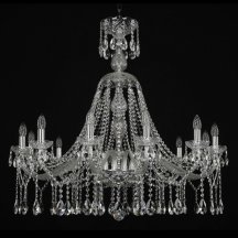 Элитная люстра Bohemia Ivele Crystal 1413 1413/12/360/XL-100/Ni