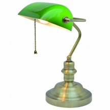 Настольная лампа Arte Lamp Banker A2492LT-1AB