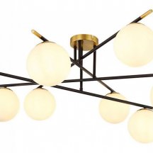 Потолочная люстра Arte Lamp Alcor A2224PL-8BK