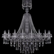 Элитная люстра Bohemia Ivele Crystal 1415 1415/20/530/XL-180/Ni