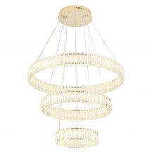 Подвесной светодиодный светильник Crystal Lux Musika SP150W Led Gold