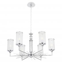 Люстра в спальню Crystal Lux  Gloria SP6 Chrome