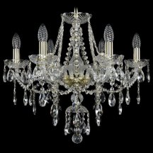 Элитная подвесная люстра Bohemia Ivele Crystal 1415 1415/6/200/G