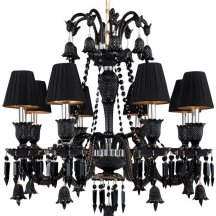 Люстра для натяжных потолков DeLight Collection Moollona MD11027010-6A black