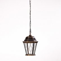 Уличный светильник подвесной Oasis Light ASTORIA 2M 91405M Gb ромб