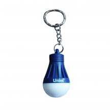 Фонарь-брелок светодиодный «Uniel» (UL-00004093) Uniel Standard Mini от батареек 55х30 S-KL023-T Blue