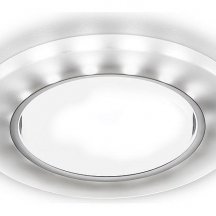 Накладной точечный светильник Ambrella light Gx53+led G214 CH/WH