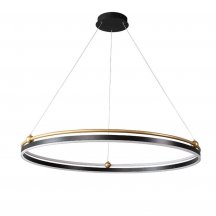 Подвесной светодиодный светильник Crystal Lux Fernando Sp88W Led Black/Gold