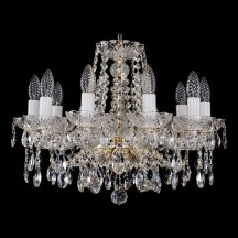 Люстра в гостиную Bohemia Ivele Crystal 1413 1413/10/165/G