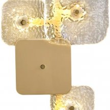 Бра Wall lamp MT9050-3W brass