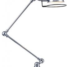 Офисная настольная лампа DeLight Collection Table Lamp KM037T-1S chrome