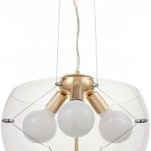 Подвесная люстра Lumina Deco Globo LDP 6018-400 PR+F.GD