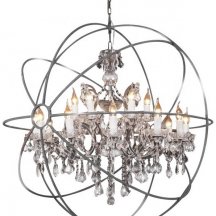 Элитная люстра DeLight Collection Foucault'S Orb 5014-D10 chrome