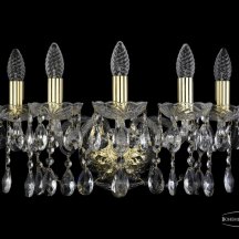 Классический настенный светильник Bohemia Ivele Crystal 1413 1413B/5/165/G