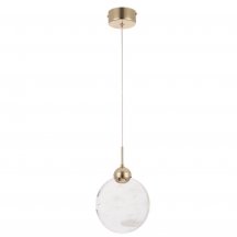 Подвесной светодиодный светильник Crystal Lux Cielo SP3W Led Gold