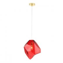 Подвесной светильник Crystal Lux NUESTRO SP1 GOLD/RED