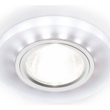 Накладной точечный светильник Ambrella light Декоративные Led+mr16 S214 WH/CH/WH