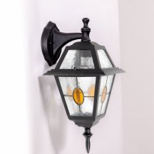 Настенный фонарь уличный Oasis_Light FARO lead GLASS 91102/04 lgY Bl