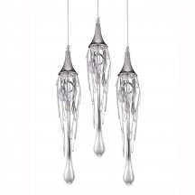 Подвесной светильник Goddess Tears P68009L-3/R chrome