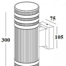 Архитектурная подсветка TUBE 78200 Bl