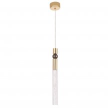 Подвесной светодиодный светильник Crystal Lux Cielo SP5W Led Gold