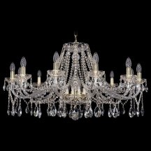 Люстра для гостиной Bohemia Ivele Crystal 1413 1413/12/360/G