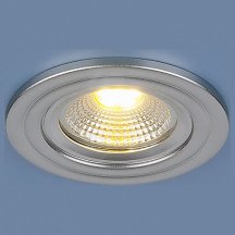 Встраиваемый светодиодный светильник Elektrostandard 9902 LED 3W COB SL серебро 4690389106118