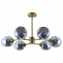 Люстра для натяжных потолков Arte Lamp Yuka Smoky A7759PL-6PB