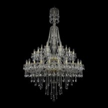 Элитная люстра Bohemia Ivele Crystal 1415 1415/24+12+6/460/XL-213/2d/G