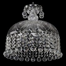 Люстра в гостиную Bohemia Ivele Crystal 1478 14781/35 Ni Balls