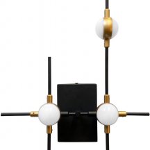 Бра Molecular MB18001067-3A black/gold