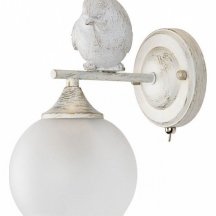 Бра в стиле флористика Arte Lamp Gemelli A2150AP-1WG